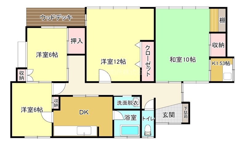 貴船町 間取図・土地図