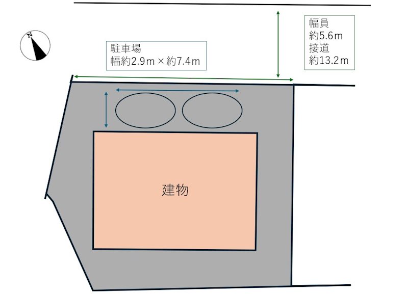菊川町大字下岡枝 区画図