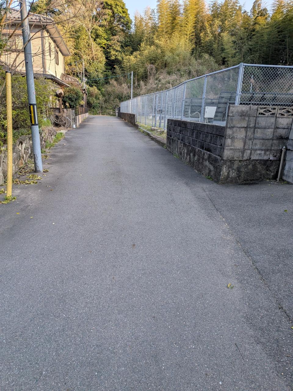 山陽小野田市大字西高泊  現地写真（前面道路含む現地写真）