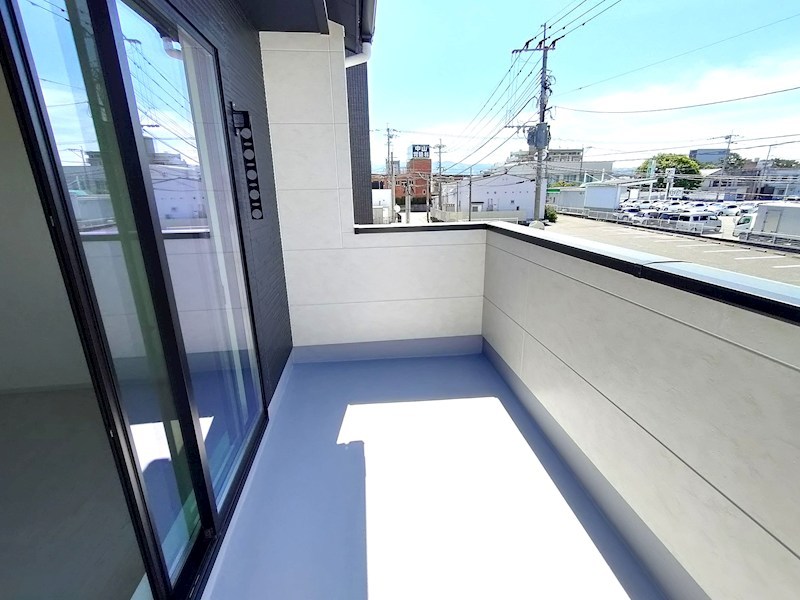 古賀市天神4丁目3期新築戸建て全1棟 現地写真（バルコニー）