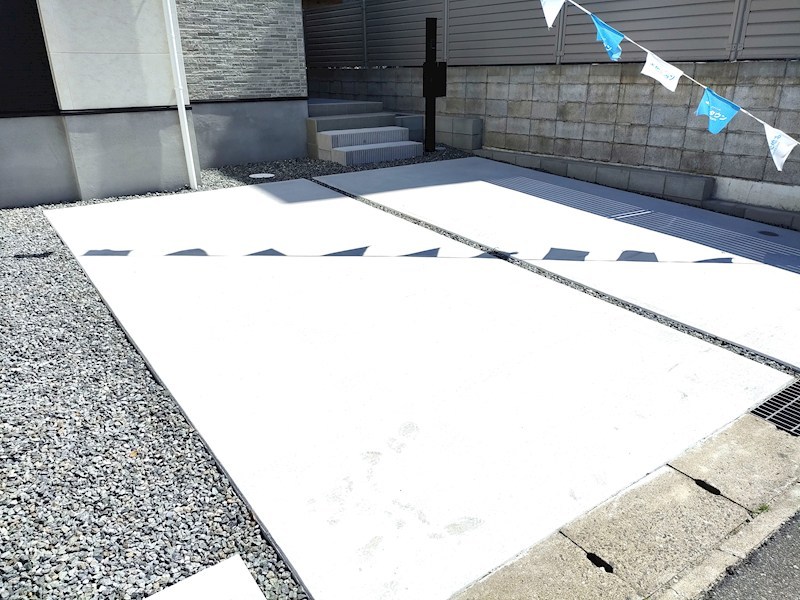 古賀市天神4丁目3期新築戸建て全1棟 現地写真（駐車場）