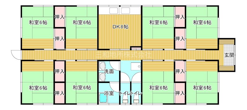 吉見竜王町 間取図・土地図