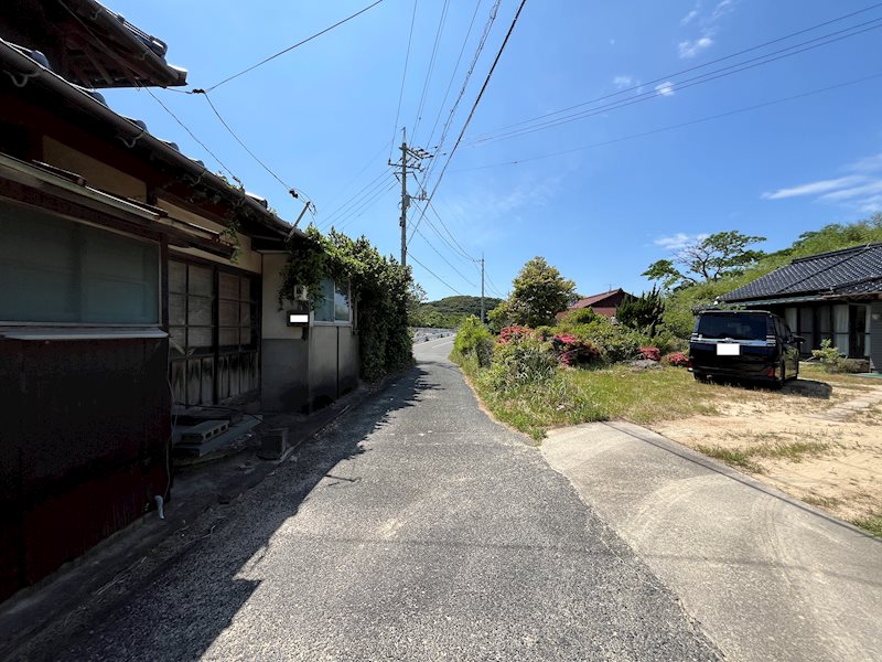 豊浦町大字川棚  現地写真（前面道路含む現地写真）