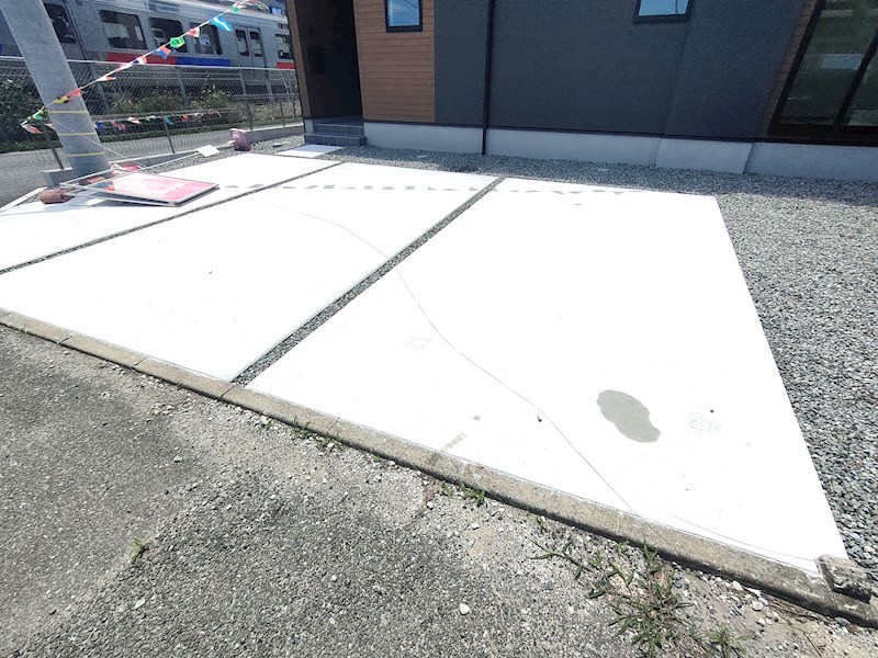 古賀市天神3丁目1期新築戸建て全3棟　1号棟 現地写真（駐車場）