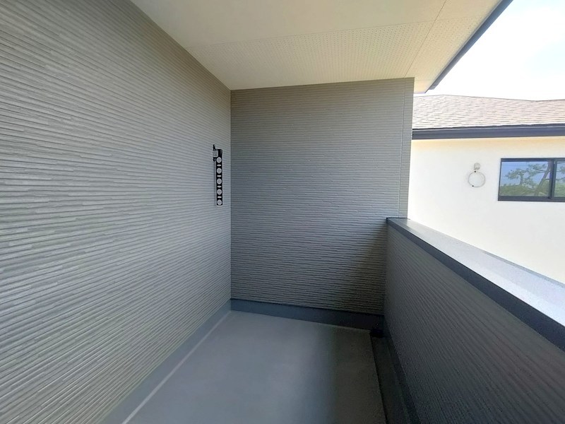 古賀市天神3丁目1期新築戸建て全3棟　3号棟 現地写真（バルコニー）