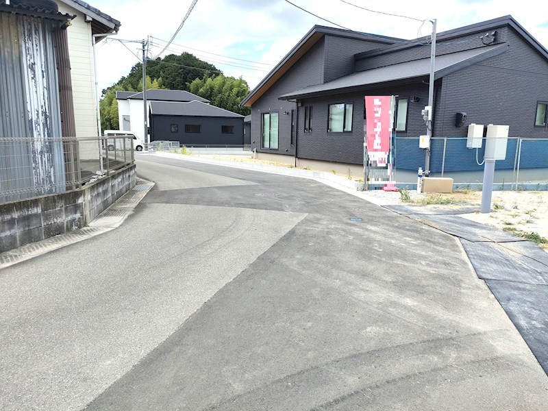 糟屋郡久山町久原7期新築戸建て全3棟　1号棟 現地写真（前面道路含む現地写真）