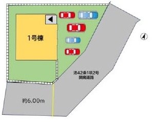 糟屋郡新宮町大字湊5期新築戸建て全1棟 全体区画図