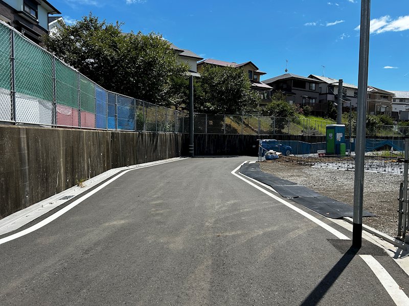 糟屋郡新宮町大字湊5期新築戸建て全1棟 現地写真（前面道路含む現地写真）