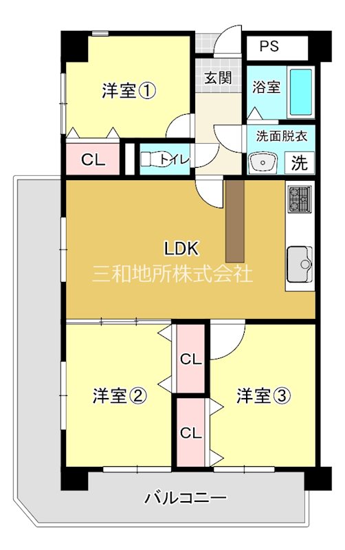 アーデント熊野 間取図・土地図