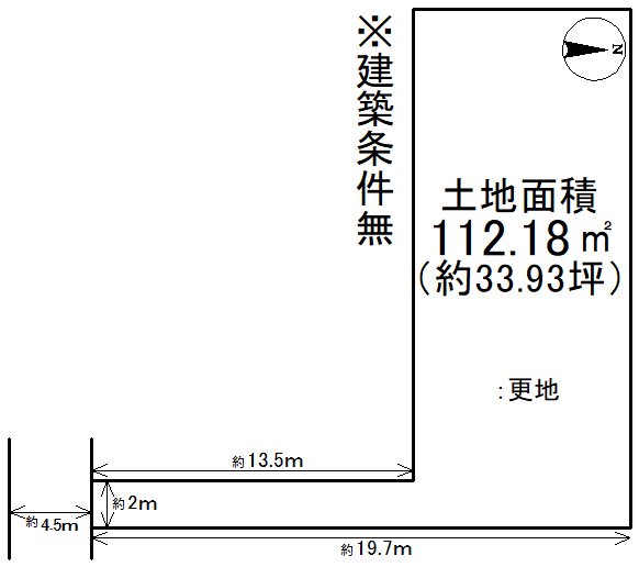 栗栖野打越町 間取り図