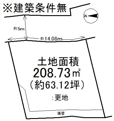 安朱堂ノ後町1号地 間取り図