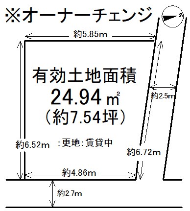 北花山市田町 間取り図