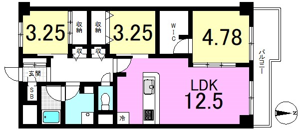 山科ハイツ【会員限定】 間取り図