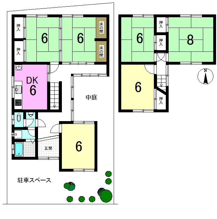 上花山桜谷【会員限定】 間取り図