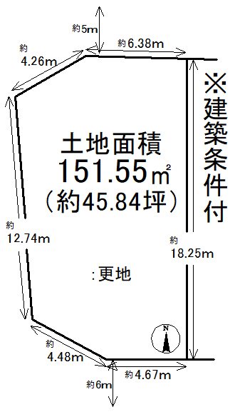 安朱馬場ノ東町1号地【会員限定】 間取り図