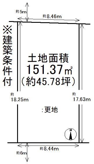 安朱馬場ノ東町2号地 間取り図