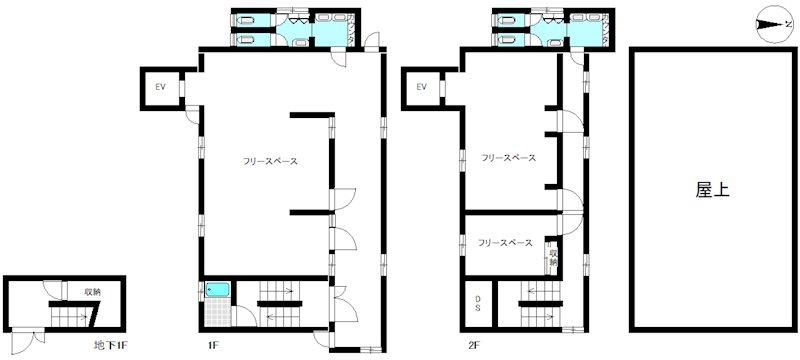 北花山市田町 間取り図