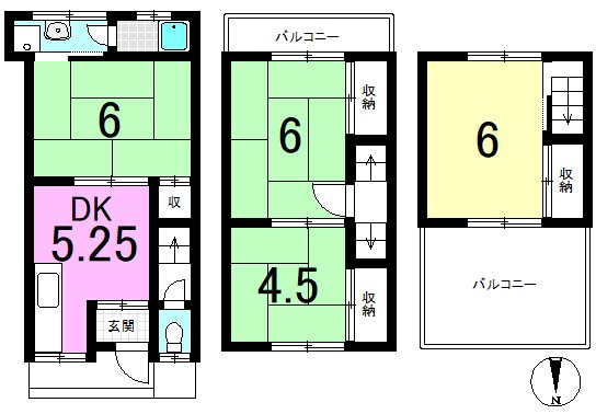 御陵荒巻町【会員限定】 間取り図