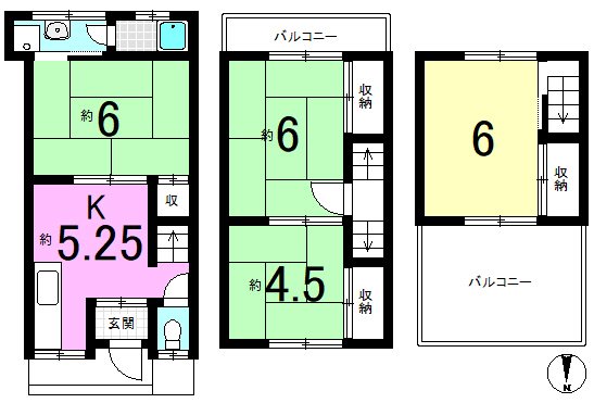 御陵荒巻町【会員限定】 間取り図
