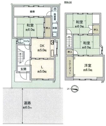 竹鼻扇町【会員限定】 間取り図