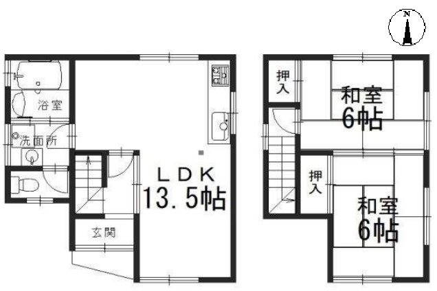 御陵荒巻町【会員限定】 間取り図