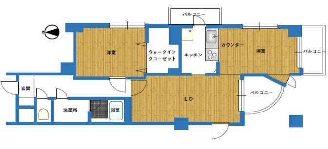 プレセランス山科【会員限定】 間取り図