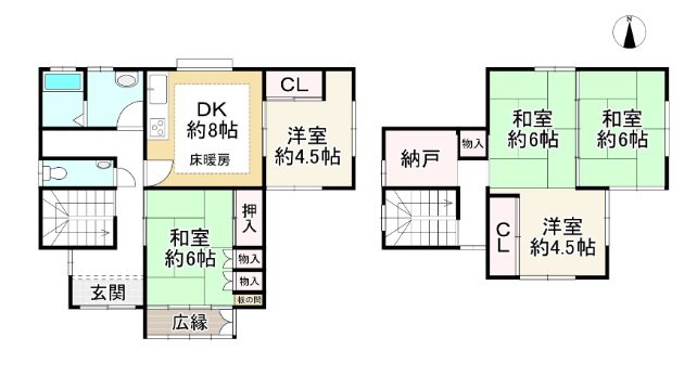 伏見区醍醐大畑町【会員限定】 間取り図