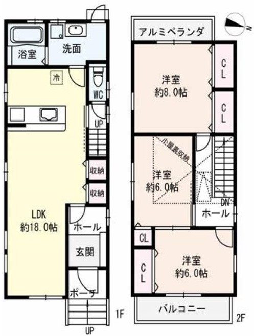 小山一石畑【会員限定】 間取り図