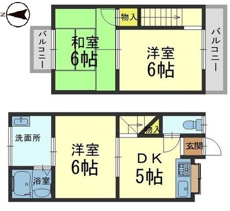 西野左義長町【会員限定】 間取り図