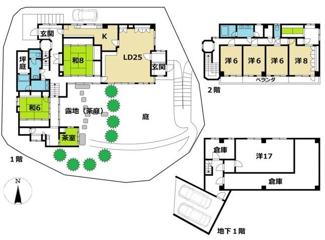 御陵大岩【会員限定】 間取り図