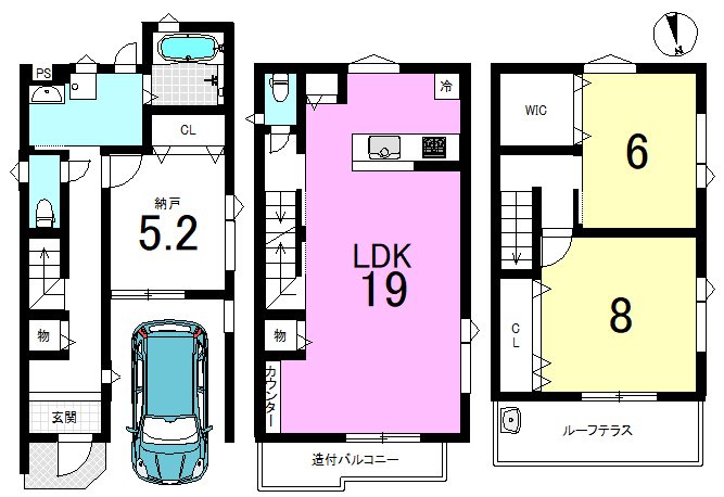 御陵鳥ノ向町【会員限定】 間取り図