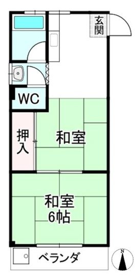 大宅ハイツ【会員限定】  間取り図