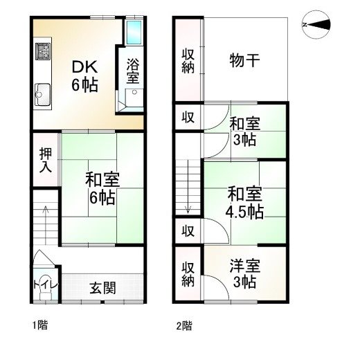 上野寺井町【会員限定】 間取り図