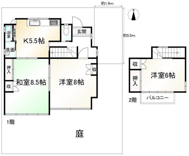 四ノ宮小金塚【会員限定】 間取り図