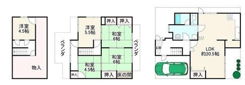 西野山射庭ノ上町【会員限定】 間取り図