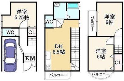 勧修寺平田町【会員限定】 間取り図