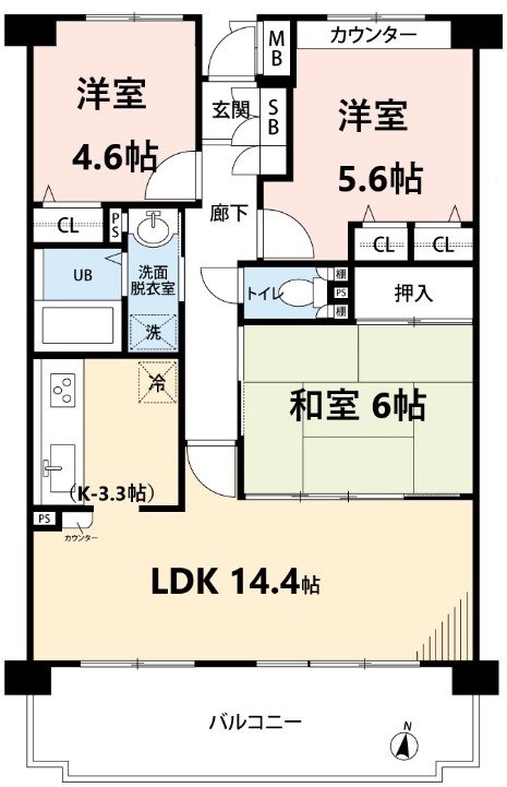 グランコート御陵Ⅰ【会員限定】 間取り図