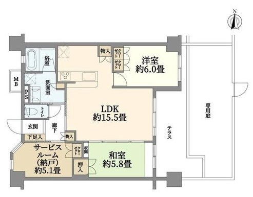 ヴェリテ・ラウロ山科音羽川【会員限定】 間取り図