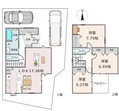 大宅中小路町【会員限定】 間取り図