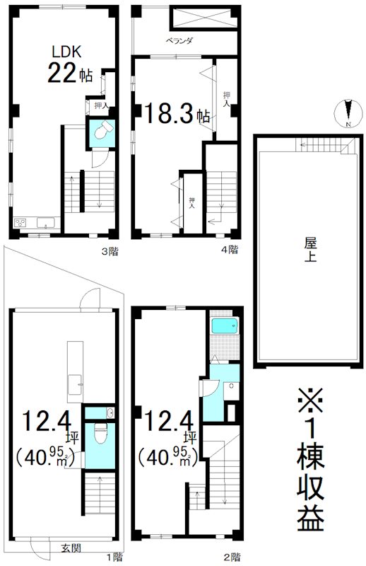 下鴨上川原町 間取り