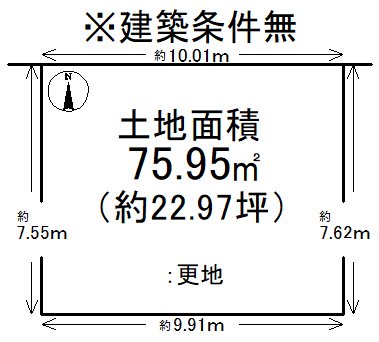 西野楳本町　ドリームタウン西野楳本町1号地 間取り図