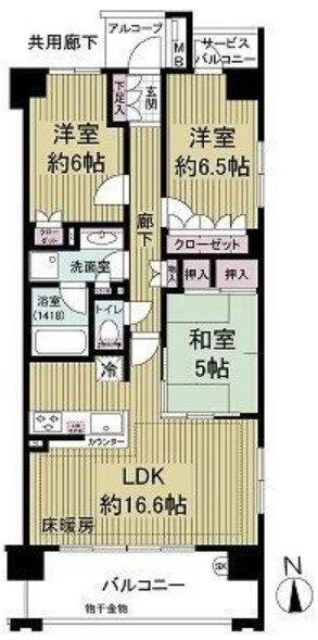 クレヴィア京都山科 【会員限定】 間取り