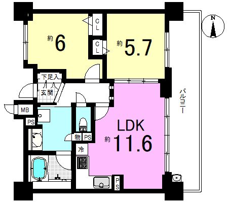 エスリード京都山科セミリア【会員限定】  間取り図
