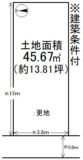 大宅関生町 間取り図