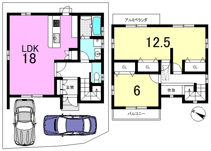 小山下ノ池 間取り図