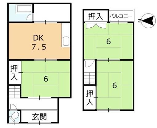 四ノ宮小金塚【会員限定】 間取り図