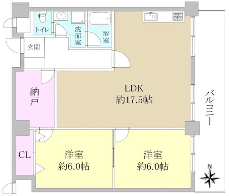 コーポきよみず【会員限定】 間取り図