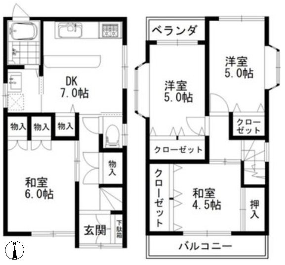 椥辻番所ヶ口町【会員限定】 間取り図