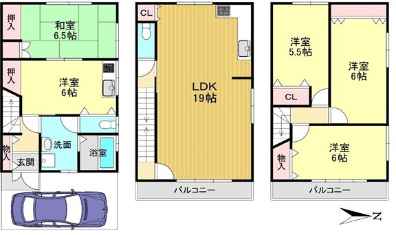 西野山階町【会員限定】 間取り図