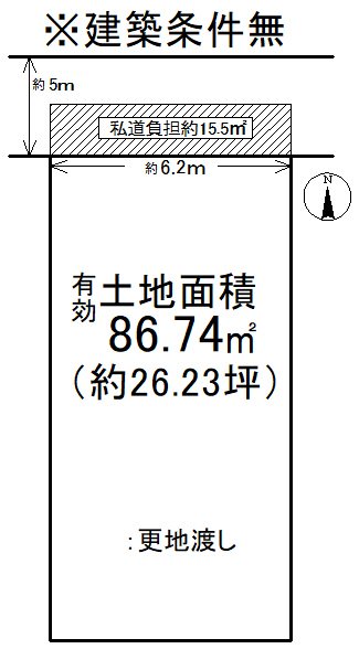 西野大鳥井町 間取り図